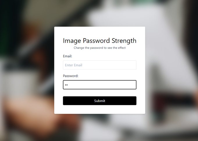 输入密码背景变化